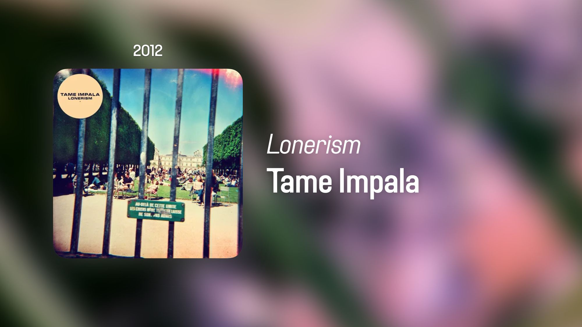 Lonerism (365 Albums)