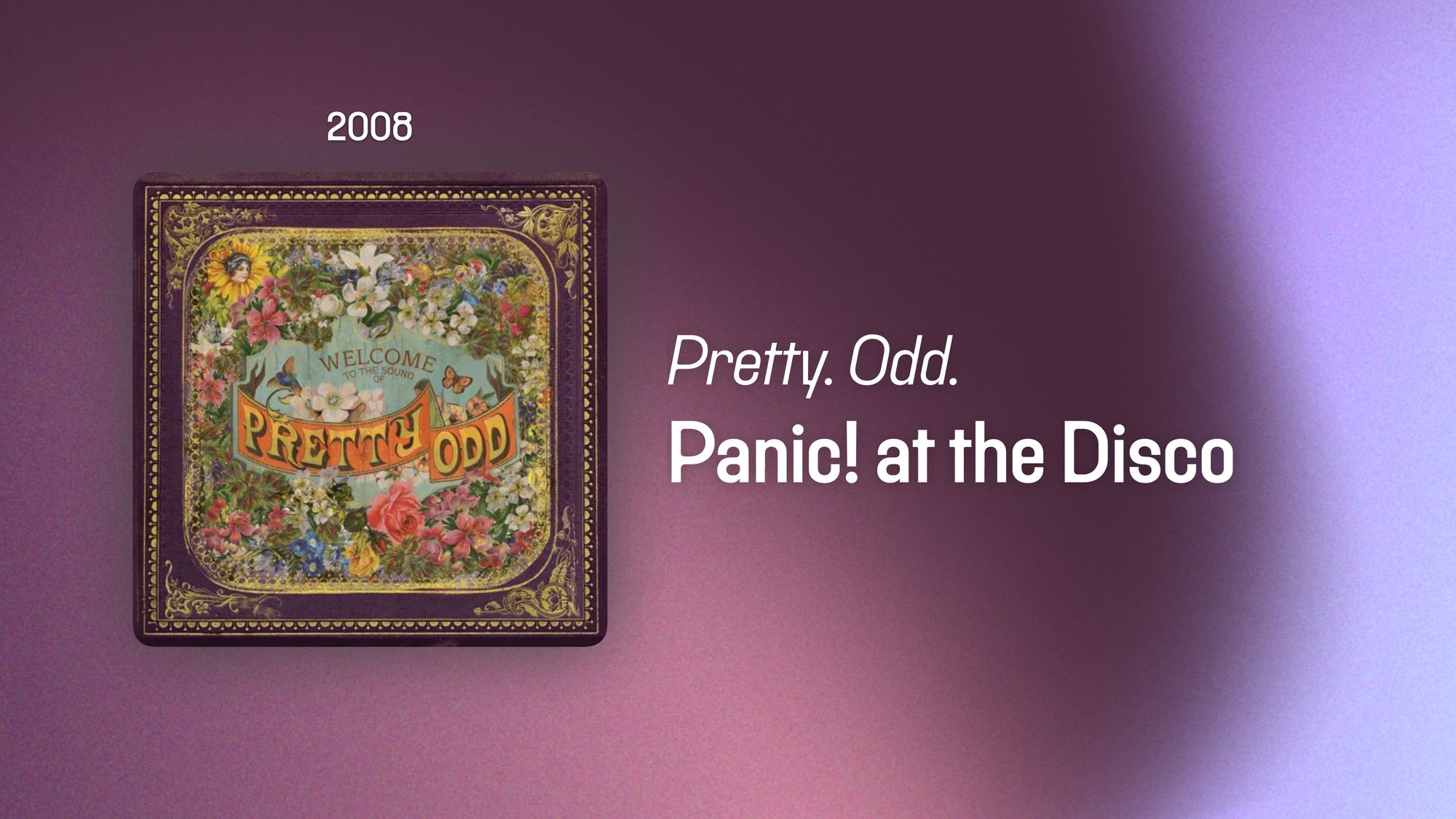 Pretty. Odd. (365 Albums)