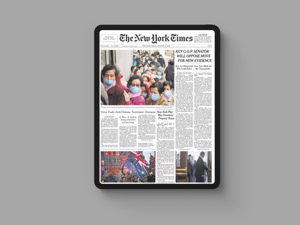 Save Today’s New York Times Front Page with Shortcuts