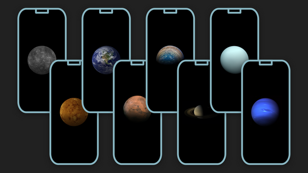 New High Res iPhone Wallpapers for Each Planet